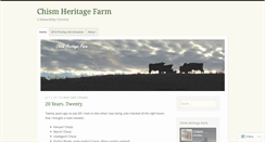 Desktop Screenshot of chismheritagefarm.com